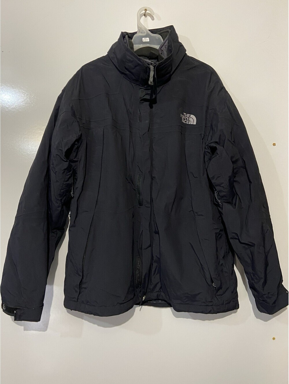 Mens THE NORTH FACE Black With Liner Ski Snowboarding Jacket Sz L